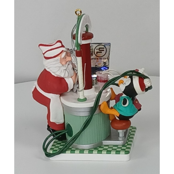 Hallmark Ornament: 1996 Sharing a Soda - Picture 2 of 11